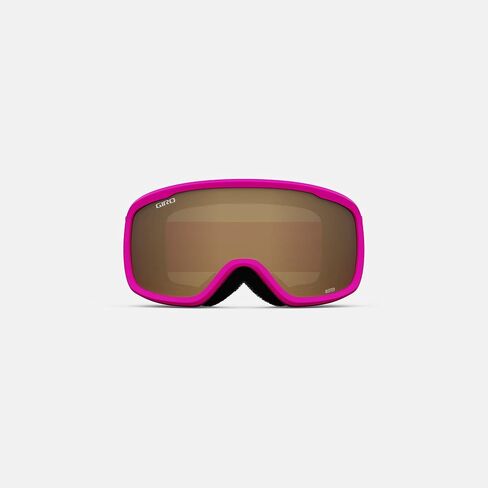 Giro Buster Kids Ski Goggles - Snowboard Goggles for Youth, Boys & Girls - Purple Linticular Strap with Amber Pink Lens in Saudi Arabia