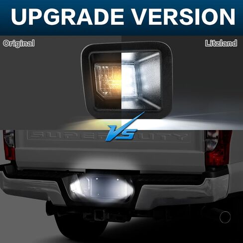 LED License Plate Lights Tag Light Compatible With Land Rover Discovery 1994-2004 6000k White Number License Plate Light in Kuwait