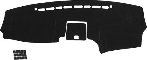 KEYOOG Dashboard Cover Dash Mat Fit for Hy-undai Sonata 2014-2011 (for Left Hand Drive),Car Dash Board Mat Anti-Glare Carpet,Non-Slip Pad Sunshield Protector (Flannel) in Kuwait