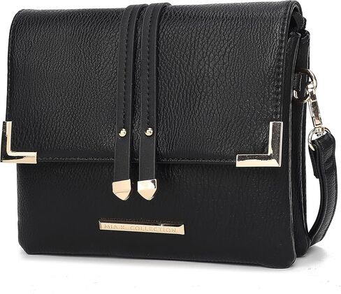 MKF Collection Crossbody Bags for Women Trendy, Vegan Leather Shoulder bag Lady Handbag Purse by Mia k in Saudi Arabia