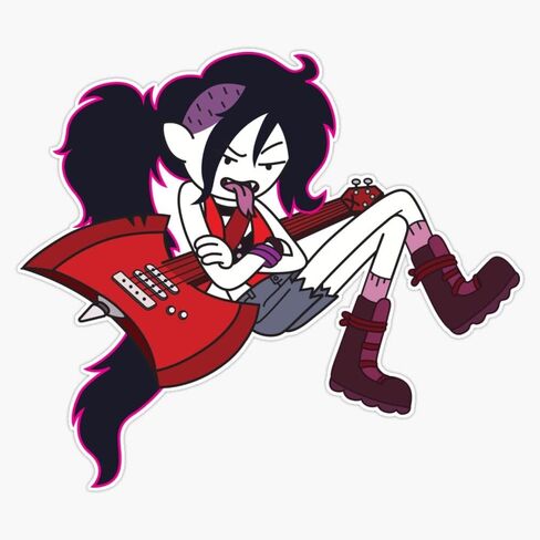Marceline Sticker Bumper Sticker Vinyl Decal 5" in Saudi Arabia