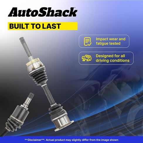 AutoShack Front CV Axle Shaft Assembly Set of 2 Replacement for 2013-2017 Audi Q5 AWD Driver and Passenger Side DSK1534PR in Kuwait