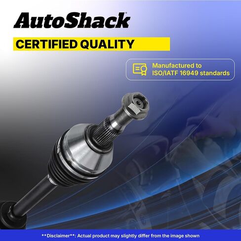 AutoShack Front CV Axle Shaft Assembly Set of 2 Replacement for 2013-2017 Audi Q5 AWD Driver and Passenger Side DSK1534PR in Kuwait