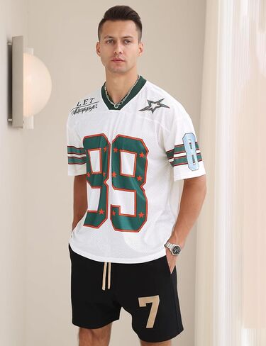yimoon mens jersey قمصان كبيرة الحجم كبيرة الحجم المحملات الشبكية قصيرة الأكمام in Saudi Arabia