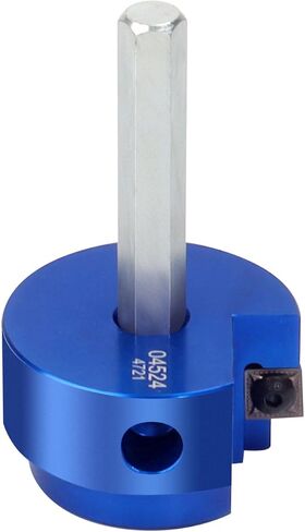 XJX 6-Piece PVC Pipe Reamer Kit, 3/4", 1", 1-1/2", 2", 3", 4" Head PVC Fitting Socket Saver with PPR75, PPR100, PPR150, PPR200, PPR300 and PPR400 fit into standard 1/2" drills in Saudi Arabia