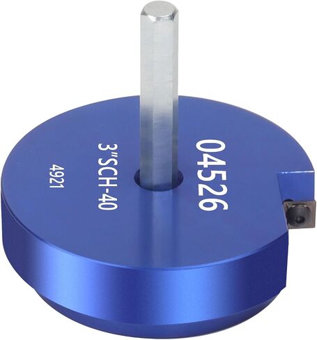 XJX 6-Piece PVC Pipe Reamer Kit, 3/4", 1", 1-1/2", 2", 3", 4" Head PVC Fitting Socket Saver with PPR75, PPR100, PPR150, PPR200, PPR300 and PPR400 fit into standard 1/2" drills in Saudi Arabia