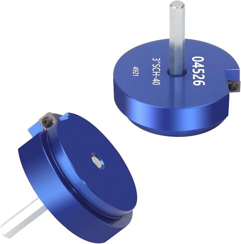 XJX 6-Piece PVC Pipe Reamer Kit, 3/4", 1", 1-1/2", 2", 3", 4" Head PVC Fitting Socket Saver with PPR75, PPR100, PPR150, PPR200, PPR300 and PPR400 fit into standard 1/2" drills in Saudi Arabia