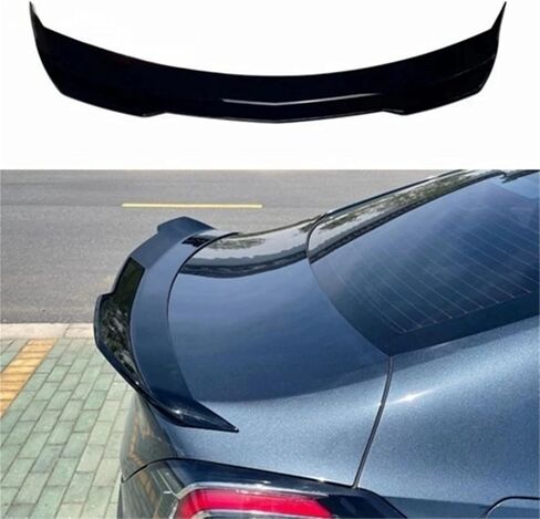 الجناح الخلفي متوافق مع كاديلاك 2020-2023 CT4 CT5 المعدلة V الإصدار الخلفي المفسد المفسد Blackwing Wing Wing Carbon Wing No Concling (CT5 Glossy Black) in Saudi Arabia