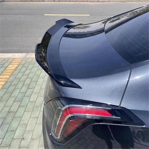 الجناح الخلفي متوافق مع كاديلاك 2020-2023 CT4 CT5 المعدلة V الإصدار الخلفي المفسد المفسد Blackwing Wing Wing Carbon Wing No Concling (CT5 Glossy Black) in Saudi Arabia