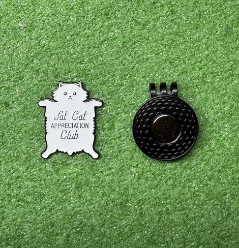 Tiger Head Golf Ball Marker with Hat Clip - Animal Golf Ball Marker - Permium Quality - Golf Accessories - Golf Gift - Magnatic Golf Ball Marker - Fun Design in Saudi Arabia