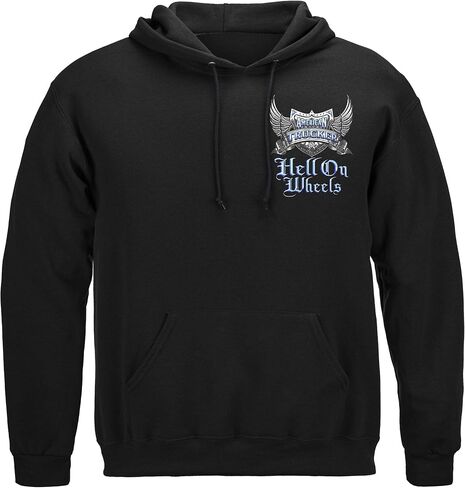 Trucker Hell on Wheels T Shirt RN2336 in Kuwait