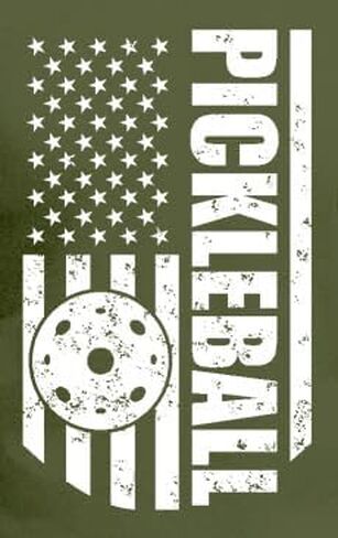 Pickleball Shirts for Men American Flag T-Shirt Paddleball Lover Tee 4th of July Tops in Saudi Arabia