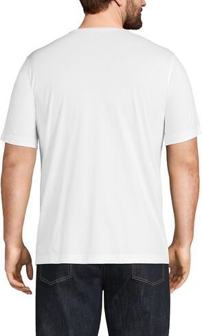 Lands' End Men's Short Sleeve American-Grown Supima Cotton Tee in Saudi Arabia