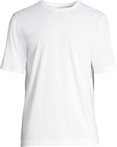 Lands' End Men's Short Sleeve American-Grown Supima Cotton Tee in Saudi Arabia