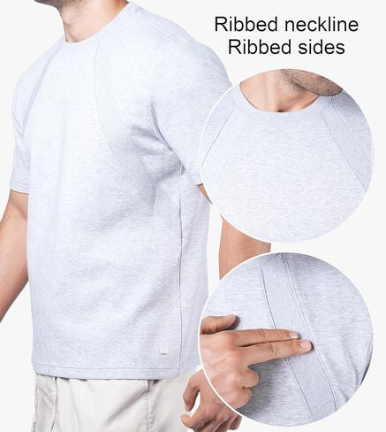 تي شيرتات Fioboc Mens-قمصان الأكمام قصيرة الأكمام للرجال للأداء. in Kuwait