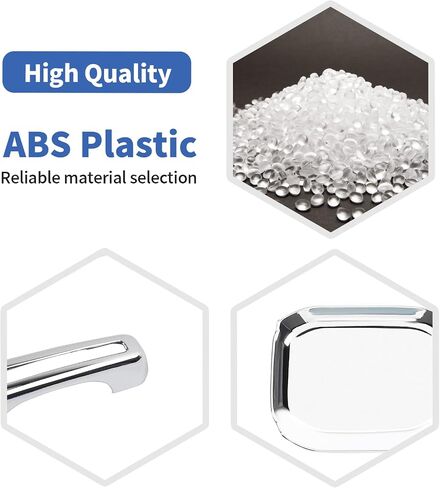 for Jeep JL Tailgate Door Handle Cover Trim Bowl Fit for Jeep Wrangler JL JLU 2018 up 4DR Chrome Exterior Accessories 10pcs in Saudi Arabia