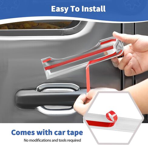 for Jeep JL Tailgate Door Handle Cover Trim Bowl Fit for Jeep Wrangler JL JLU 2018 up 4DR Chrome Exterior Accessories 10pcs in Saudi Arabia