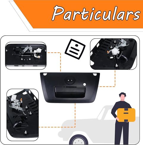 مقبض باب الباب الخلفي الخارجي لعام 2005-2014 Nissan Frontier ، مع فتحة المفتاح OE#90606EA810 ، NI1915109 ، 81576 ، 90606-EA810 in Kuwait