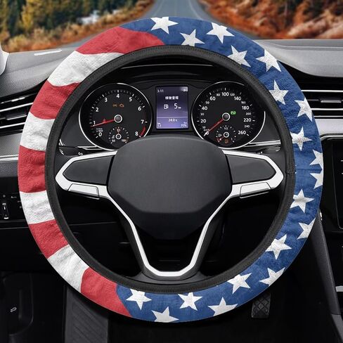 Wheel Covers Protection Full Surround Automotive Interior Non-Slip 15 Inches Butterfly Gray Tie-Dye Steering Decor Universal 15 inch for Women Men in Kuwait