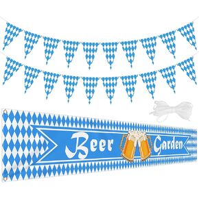 Rugby Sign Banner String Set, Super Bowl Game Day String Flag with Football Pennant Banner for Sports Day Party, Football Themed Hanging Flag for Festival Decoration Supplies in Kuwait
