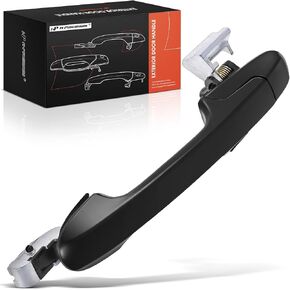 A-Premium Rear Left Driver Side Exterior Door Handle Compatible with Honda Accord 2003 2004 2005 2006 2007, Smooth Black, Replace# 72680-SDA-A01ZA in Saudi Arabia