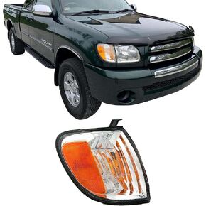 Turn Signal Light For 2000 2001 2002 2003 Toyota Tundra - Fits Passenger Side of Toyota Tundra Corner Lights - Parking Light Includes Lens, Housing, Bulb in Kuwait