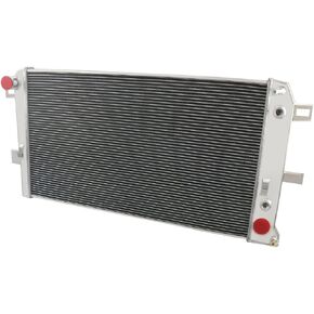 4 Row Core Aluminum Radiator for 2001 2002 2003 2004 Chevy Silverado/GMC Sierra 2500 HD 3500 HD 6.6l Duramax LB7 LLY All AA5052 Aluminum Radiador in Kuwait