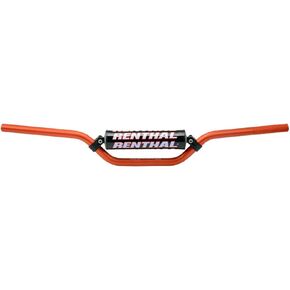 Renthal Aluminium 7/8 "Handlebar KTM 65SX Mini Racer Bend Orange for Yamaha YZ80 1974-2001 in Kuwait