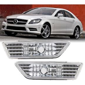 USR DEPO 12-14 W218 CLS-CLASS CLASS CLEAR CLEAR LIGHER LIGHTING SESSLE SET (يسار + يمين) متوافق مع 2012-2014 Mercedes Benz W218 CLS Class in Kuwait