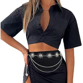 ybo ybo chain chain belt sun moon women chain chain chain buty body beth belly chain chain chain chain chain in Kuwait