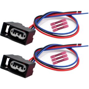 2pcs 3-Way Stop/Brake Lights Connector Compatible with Ram 2500 2011-2018 2AME77414A Pigtail Wire Harness 5160365AG 4857327AB 5116238AB in Kuwait