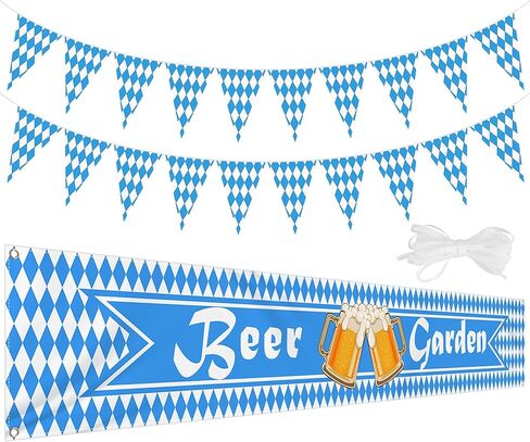 Rugby Sign Banner String Set, Super Bowl Game Day String Flag with Football Pennant Banner for Sports Day Party, Football Themed Hanging Flag for Festival Decoration Supplies in Kuwait