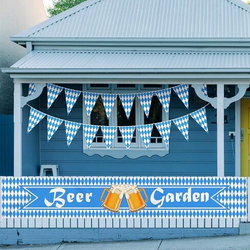 Rugby Sign Banner String Set, Super Bowl Game Day String Flag with Football Pennant Banner for Sports Day Party, Football Themed Hanging Flag for Festival Decoration Supplies in Kuwait