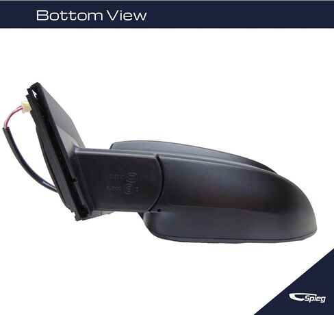Spieg Passenger Side Mirror لعام 2013-2015 Toyota Rav4 | مجموعة مرآة العرض الجانبية اليمنى مع تعديل الطاقة الزجاجي المدفأة إشارة انعطاف ضوء | مطلية باللون الأسود 7 دبابيس TO1321310 in Kuwait