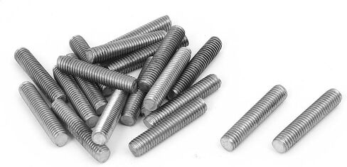 uxcell M8 x 25mm 1.25mm Pitch 304 Stainless Steel Fully Threaded Rods Bar Studs 20 Pcs in Saudi Arabia