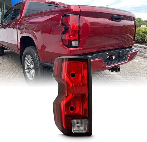 AKKON - Fit 2023 2024 2025 Chevy Colorado WL/LT/Trail Boss Incandescent Tail Light Rear Brake Lamp OE Style Driver Left Side Direct Replacement in Saudi Arabia