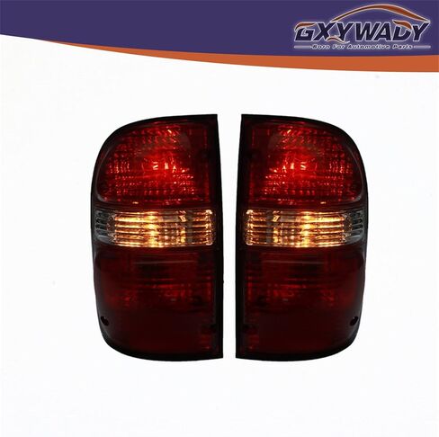 GXYWADY Left and Right Tail Lights Assembly Replacement for 2001-2004 Tacoma Red Tail Brake Light w/Bulbs Wiring Harnesses in Saudi Arabia