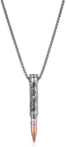 Montana Silversmiths Necklace Mens Don't Tread On Me Tag 23" NC5492MA in Saudi Arabia