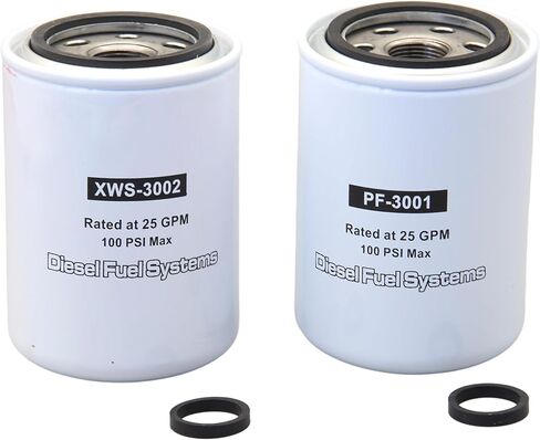 XWS-3002 PF-3001 طقم تصفية وقود فاصل المياه المتوافق مع سلسلة Fass Titanium استبدال XWS3002 PF3001 in Kuwait