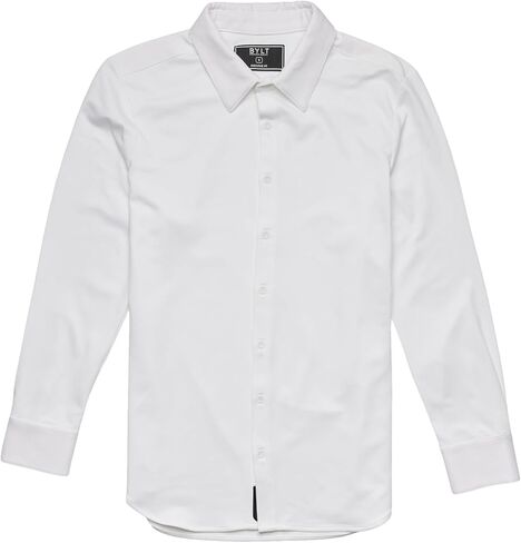 BYLT EXEC BUNTER DOWN LUNG SLEEVE MENY'S MENT - Profession Stretch Moisture Wicking Business Dress Dress Shirt in Kuwait