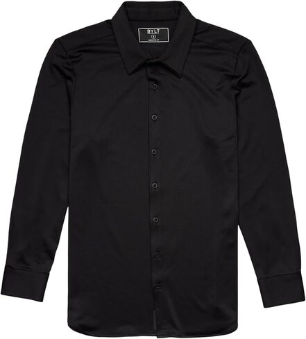 BYLT EXEC BUNTER DOWN LUNG SLEEVE MENY'S MENT - Profession Stretch Moisture Wicking Business Dress Dress Shirt in Kuwait