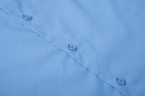 أليكس فاندو رجال قميص سهلة رعاية رفيعة تناسب الزر الطويل الأكمام الزر أسفل القميص أسفل القميص in Kuwait