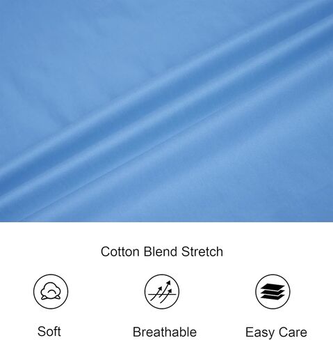 أليكس فاندو رجال قميص سهلة رعاية رفيعة تناسب الزر الطويل الأكمام الزر أسفل القميص أسفل القميص in Kuwait