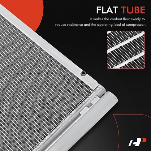 A-Premium Air Conditioning A/C Condenser Compatible with Ford EcoSport 2018-2021 L4 2.0L, Replace# H6BZ19712B in Saudi Arabia