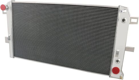 4 Row Core Aluminum Radiator for 2001 2002 2003 2004 Chevy Silverado/GMC Sierra 2500 HD 3500 HD 6.6l Duramax LB7 LLY All AA5052 Aluminum Radiador in Kuwait
