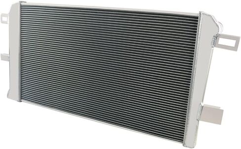4 Row Core Aluminum Radiator for 2001 2002 2003 2004 Chevy Silverado/GMC Sierra 2500 HD 3500 HD 6.6l Duramax LB7 LLY All AA5052 Aluminum Radiador in Kuwait