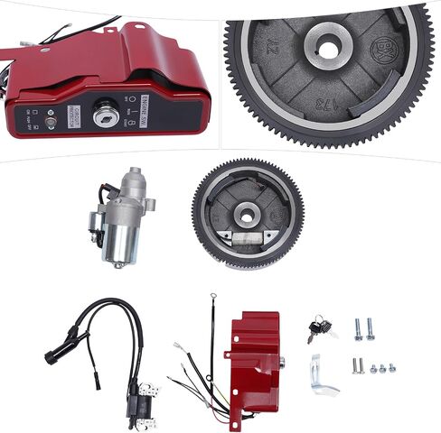 تشغيل المحرك الكهربائي Starter Motor مع Withhonda GX240 8HP و GX270 9HP ، GX240 GX270 START KIT KIT STARTER MOTOR in Saudi Arabia