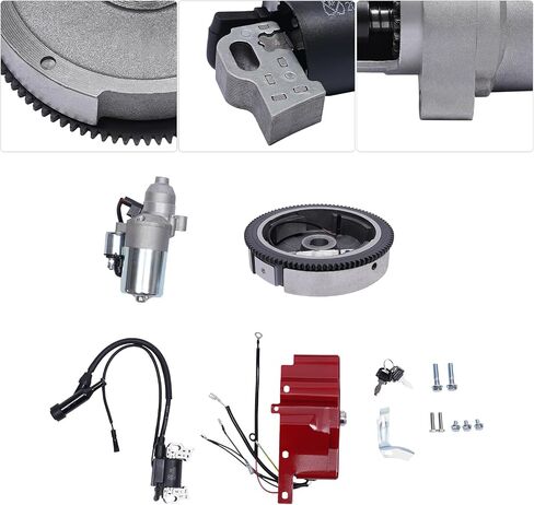 تشغيل المحرك الكهربائي Starter Motor مع Withhonda GX240 8HP و GX270 9HP ، GX240 GX270 START KIT KIT STARTER MOTOR in Saudi Arabia