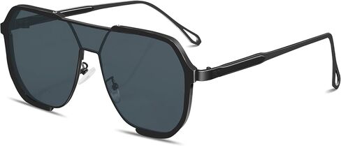 RMEROM RETRO SPIPED SPEX ALGIATRESS SUNGLESS للنساء ، 2025 FASHION VINTAGE EDIATIATY GRAIN AVIATR in Kuwait