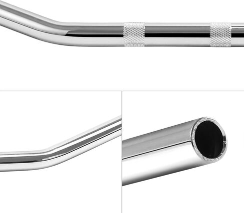 TCMT 1'' Motorcycle Handlebar Drag Bar Fit For Harley Sportster 883 Softail Dyna Most Chopper Cruisers Bobber Bike Cafe Race Chrome in Saudi Arabia